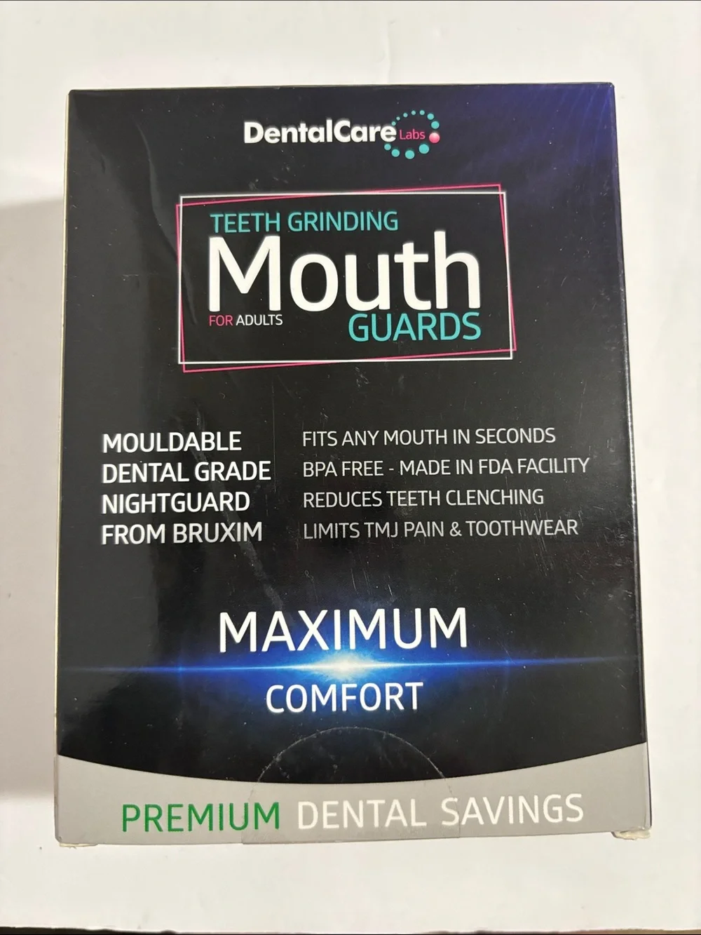 4 PACK DABIDA MOUTH GUARD FOR GRINDING TEETH AT NIGHT, SLEEP MOUTH GUARD New